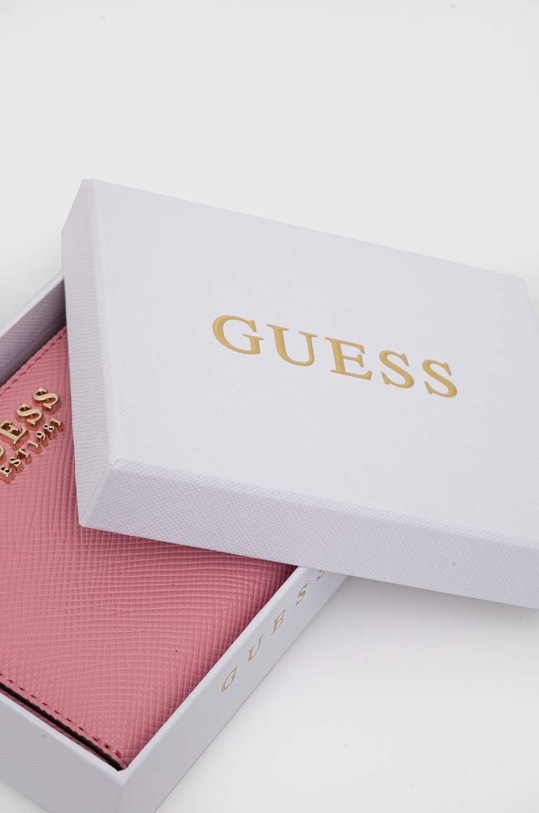 Guess portfel LAUREL różowy SWXG85.00370