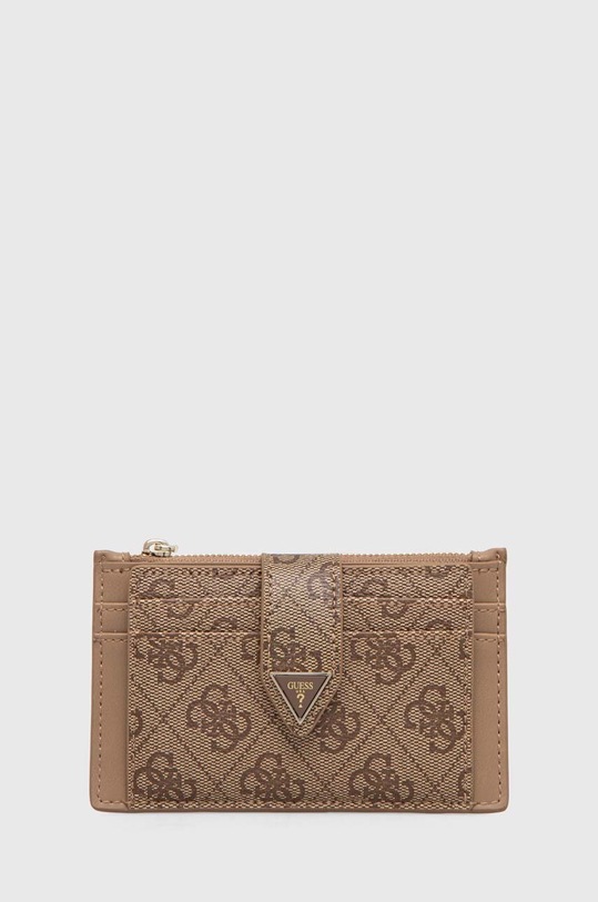 Guess portfel NOREEN imitacja skóry licowej brązowy RW1668.P4301