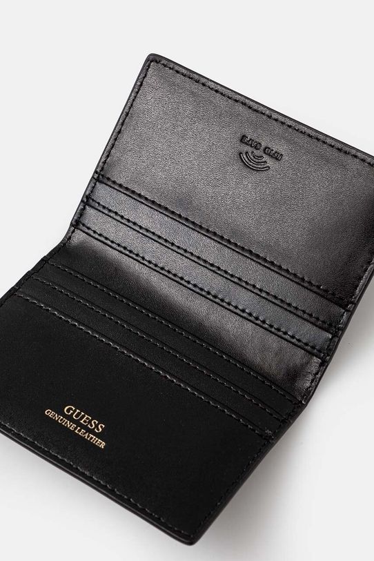 Akcesoria Guess etui na karty skórzane RW1654.P4301 czarny