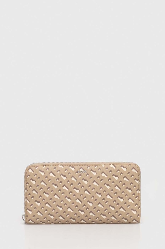 BOSS portofel imitatie de piele bej 50523654