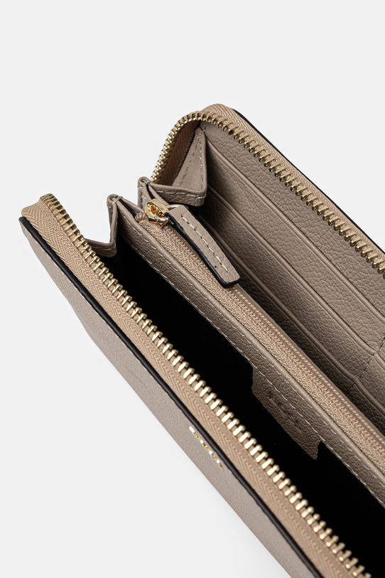 Akcesoria BOSS portfel skórzany 50523659 beżowy