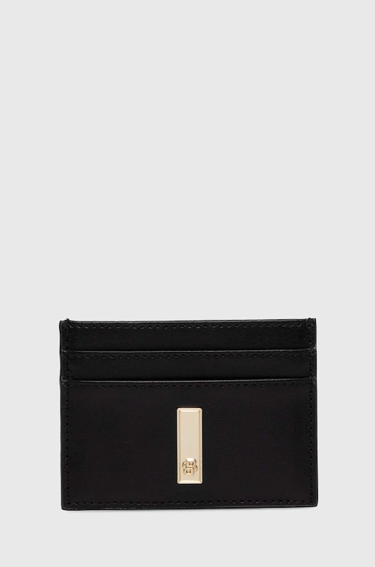 BOSS carcasa din piele husă de card negru 50523660