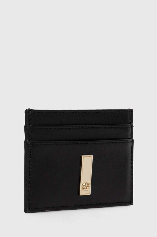 Кожаный чехол на карты BOSS 50523660 чёрный AW24