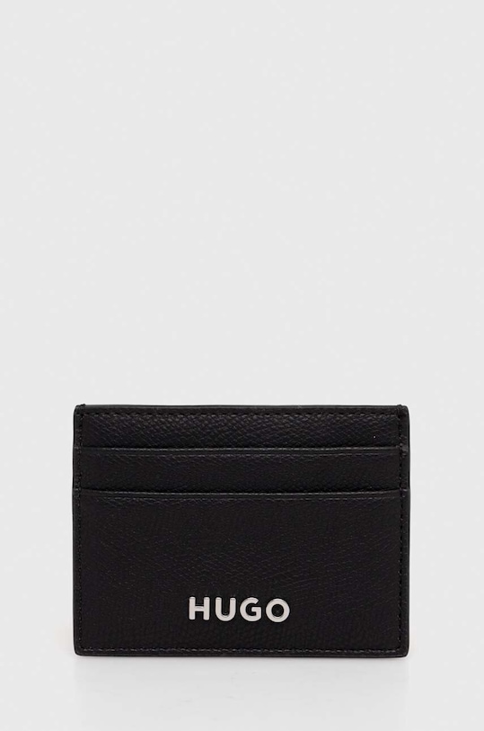 HUGO card holder Planet friendly negru 50523269