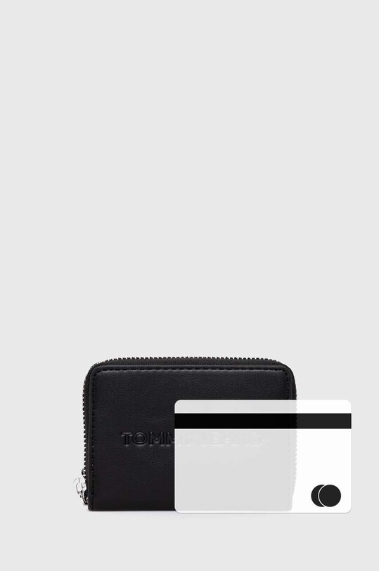 Tommy Jeans portofel negru AW0AW16387