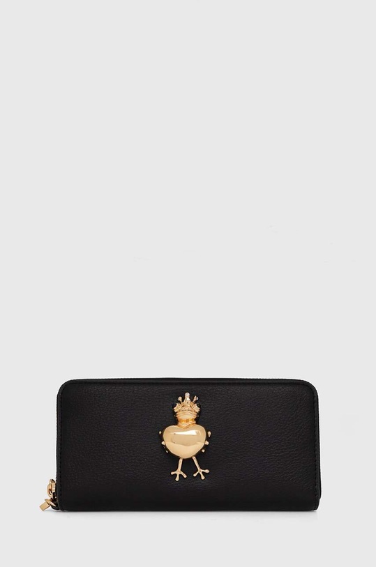 Love Moschino portfel skóra licowa czarny JC5621PP1L