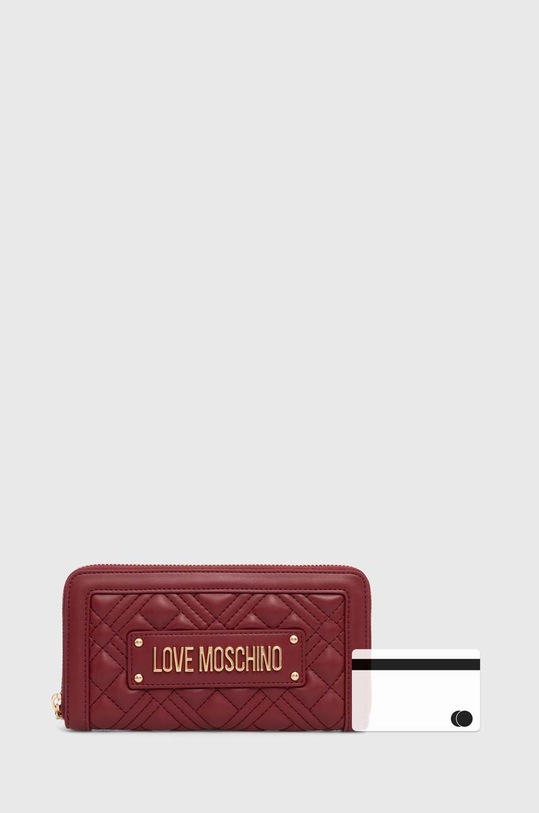 Love Moschino portofel JC5600PP1L burgundia