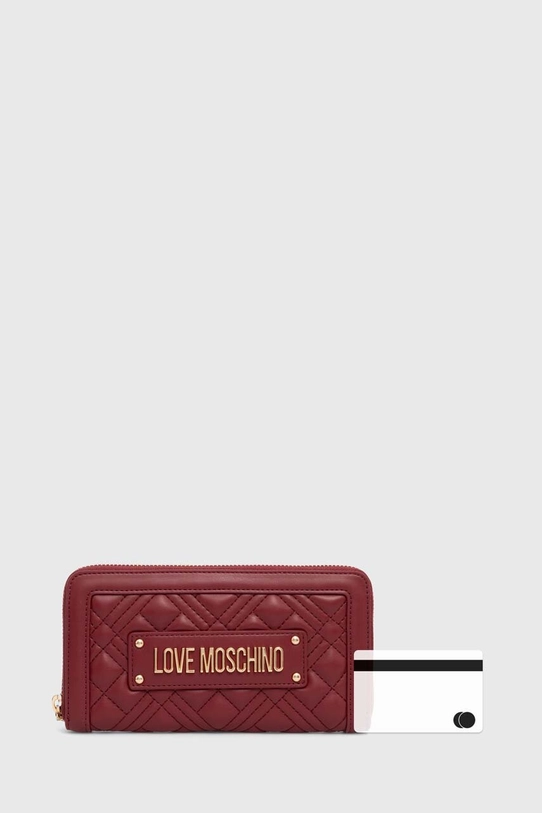 Peňaženka Love Moschino JC5600PP1L burgundské