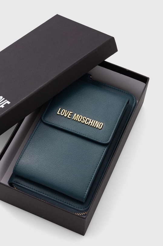 Love Moschino portofel turcoaz JC5701PP1L