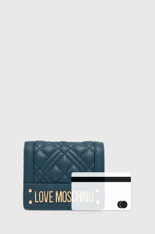 Love Moschino portofel JC5601PP1L turcoaz