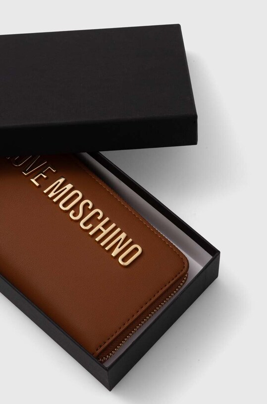 Peněženka Love Moschino hnědá JC5611PP1L