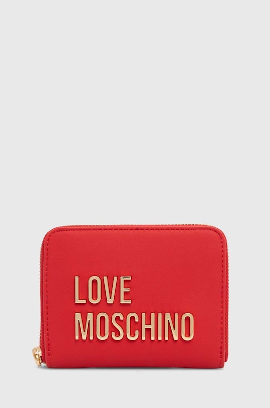 Портмоне Love Moschino изкуствена кожа червен JC5613PP1L