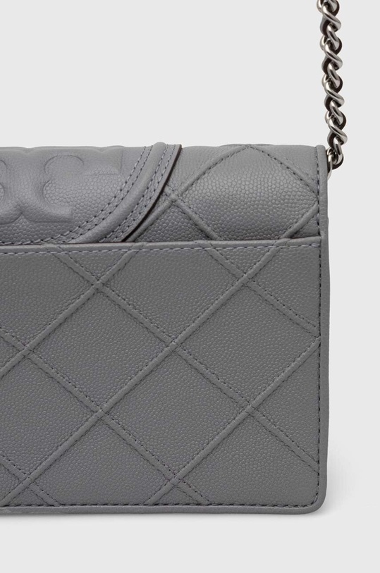 Doplňky Kožená kabelka Tory Burch Fleming Soft 158604.400 šedá