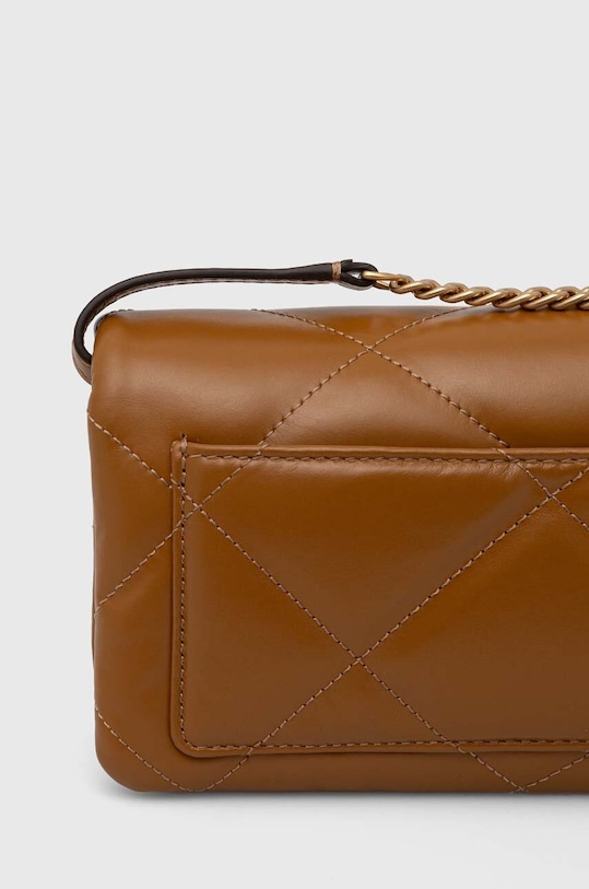 Doplňky Kožená kabelka Tory Burch Kira Diamond Quilt 158624.202 béžová