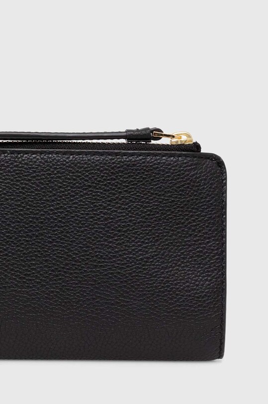 Аксесуари Шкіряний гаманець Tory Burch McGraw Bi-Fold 158904.001 чорний