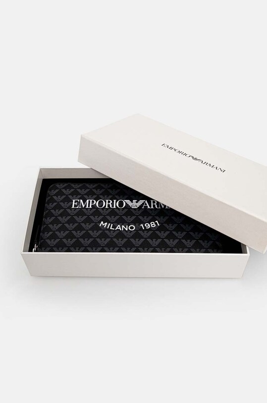 Peňaženka Emporio Armani čierna Y3H168.YWS0E