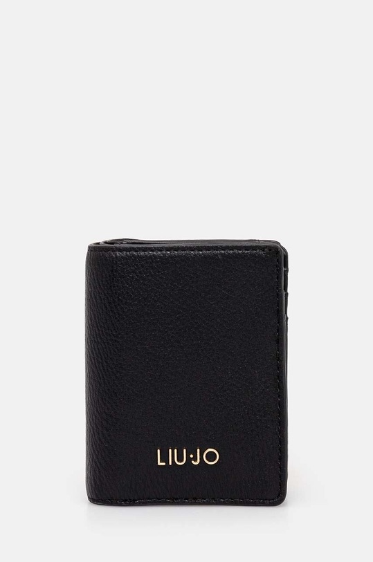 Liu Jo portfel imitacja skóry licowej czarny AF4025.E0037