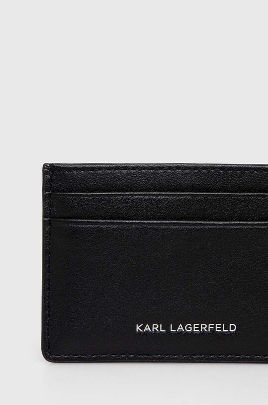 Accessori Karl Lagerfeld portacarte in pelle 245W3227 nero