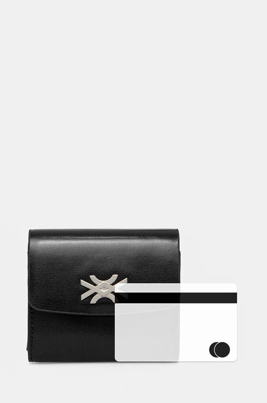 Peněženka United Colors of Benetton černá 6WYYDY05Q