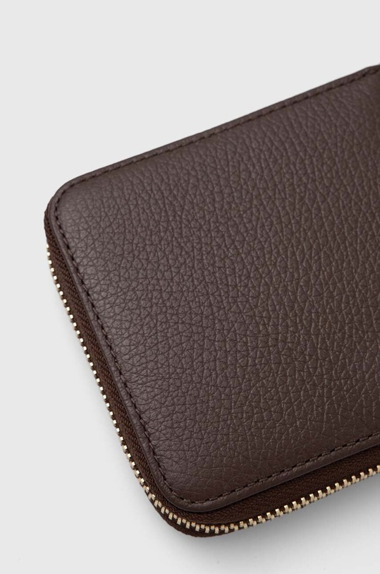 Kožená peněženka Coccinelle METALLIC SOFT E2.MW5.11.E2.01 hnědá AW24