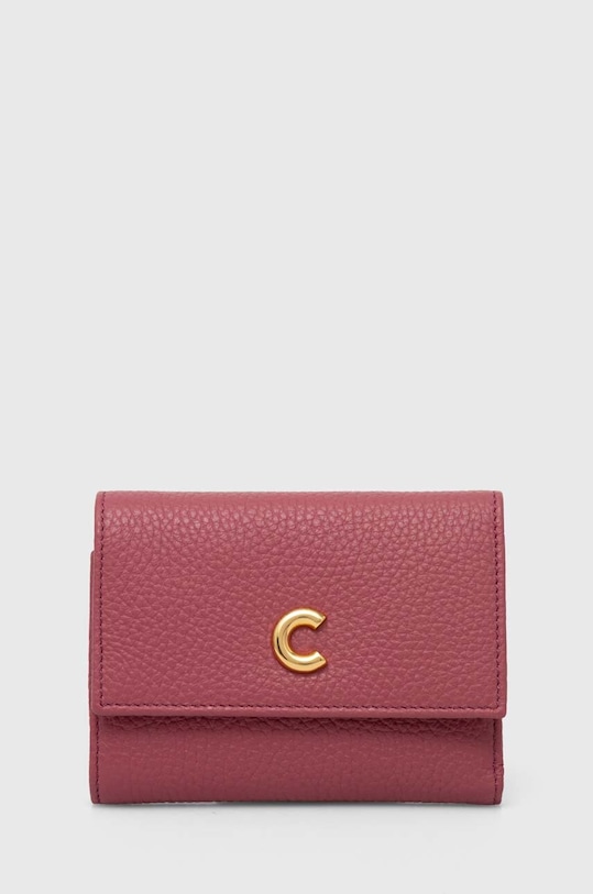 Kožená peněženka Coccinelle KELSEY přírodní kůže růžová E2.RBP.11.F0.01