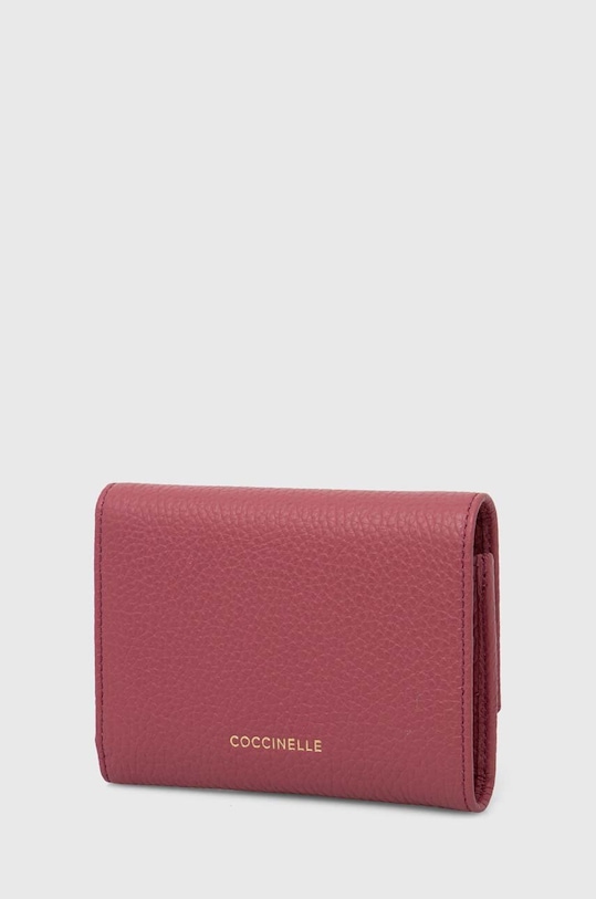 Kožená peněženka Coccinelle KELSEY E2.RBP.11.F0.01 růžová AW24