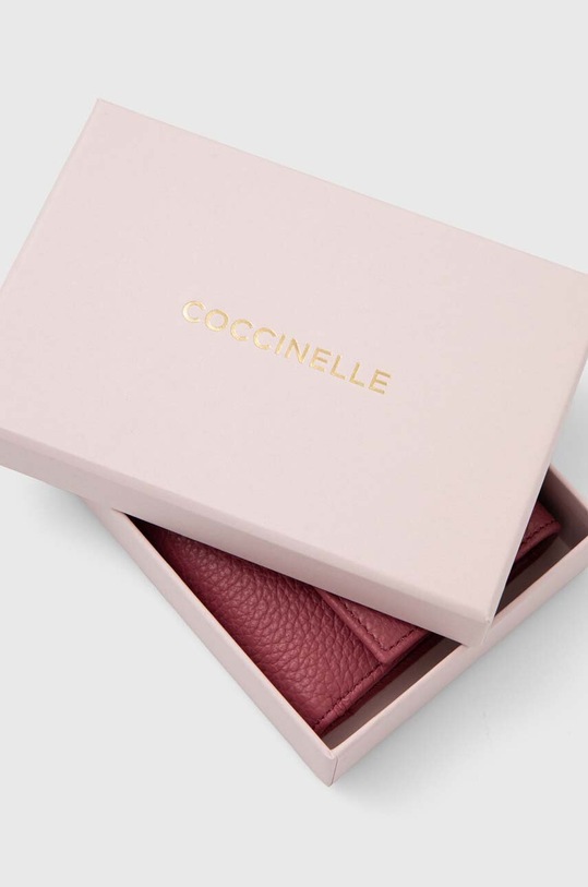 Kožená peněženka Coccinelle KELSEY růžová E2.RBP.11.F0.01