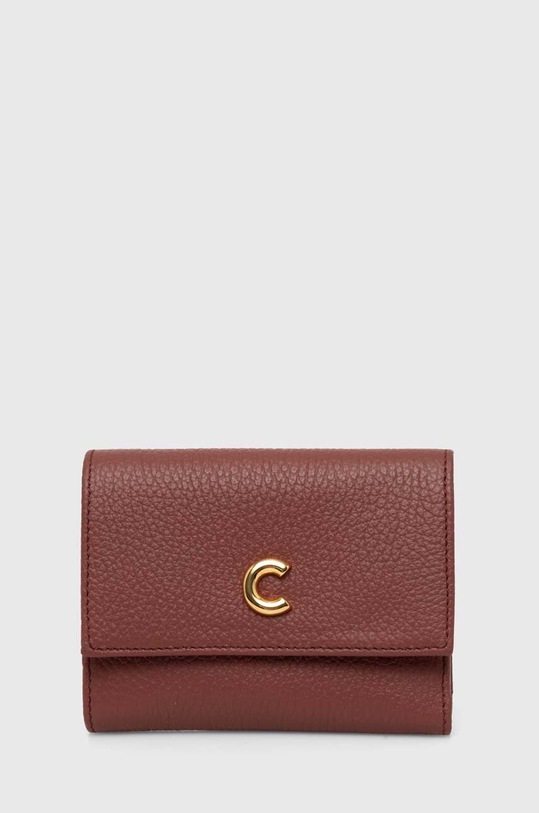 Kožená peněženka Coccinelle KELSEY přírodní kůže hnědá E2.RBP.11.F0.01