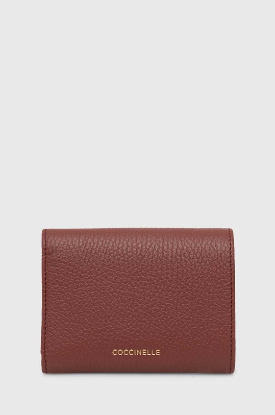 Kožená peněženka Coccinelle KELSEY E2.RBP.11.F0.01 hnědá AW24