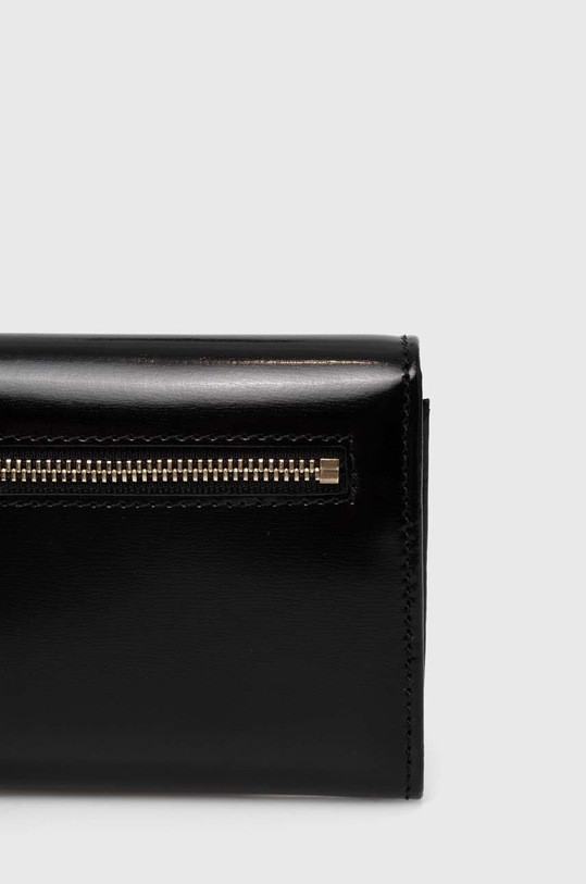 Peněženka Coccinelle COCCINELLEDEW SHINY CALF E2.RTP.11.D6.01 černá AW24