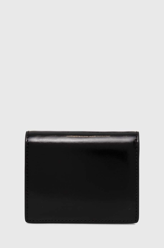 Kožená peněženka Coccinelle METALLIC SHINY CALF E2.RX8.11.D3.01 černá AW24