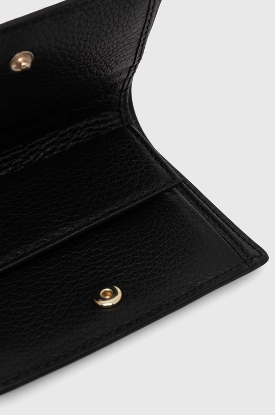 Doplňky Kožená peněženka Coccinelle METALLIC SHINY CALF E2.RX8.11.D3.01 černá