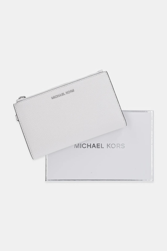 Кожаный кошелек MICHAEL Michael Kors белый 32T7SAFW4L