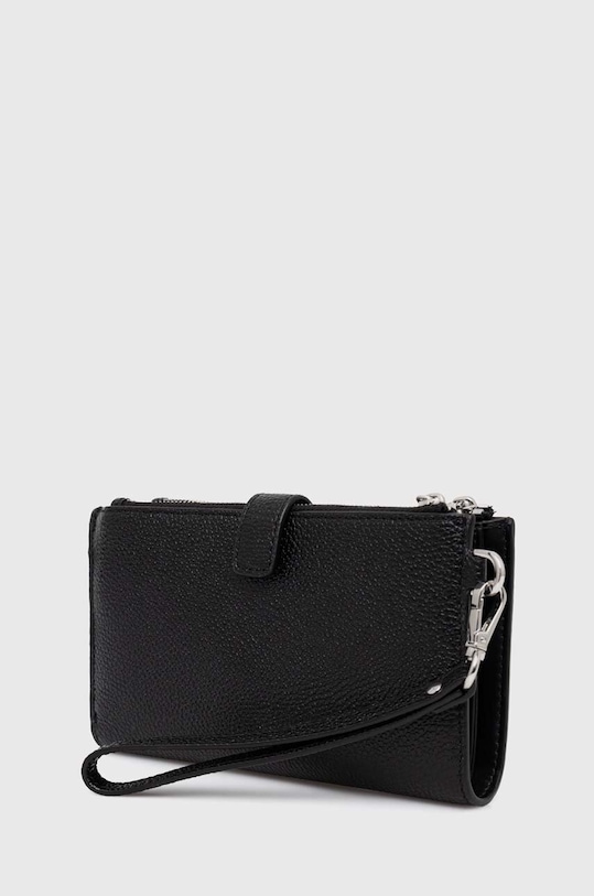 Usnjena denarnica MICHAEL Michael Kors 32T7SAFW4L črna SS25