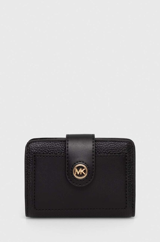MICHAEL Michael Kors portfel skóra licowa czarny 32H3G0KD5L
