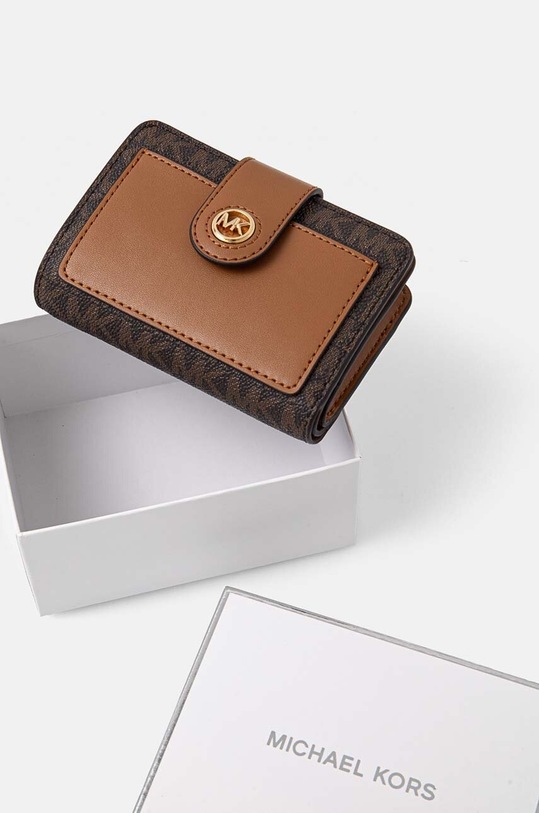 Πορτοφόλι MICHAEL Michael Kors 32R4G0KF5B καφέ