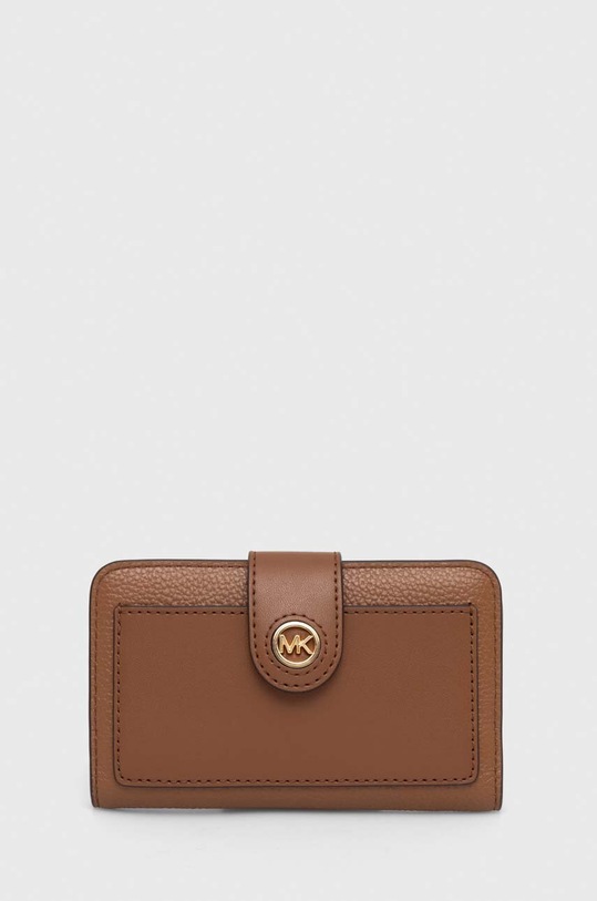 MICHAEL Michael Kors portfel skórzany skóra licowa brązowy 32S4G0KF6L
