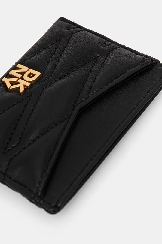 Akcesoria Dkny etui na karty skórzane R43ZKG77 czarny