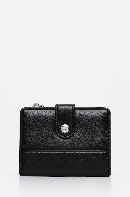 Sisley portofel imitatie de piele negru 69YGWY04C