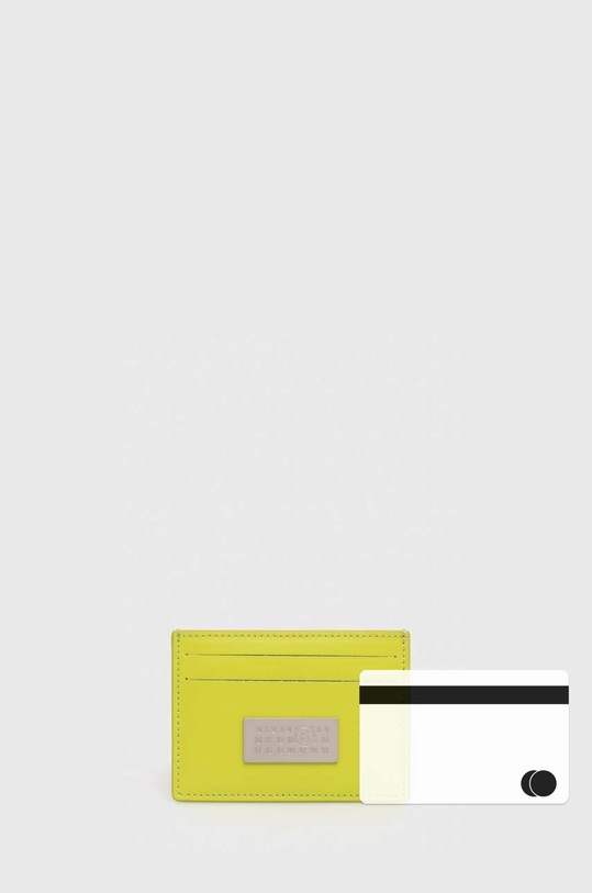 MM6 Maison Margiela carcasa din piele verde SA5UI0013.P6189