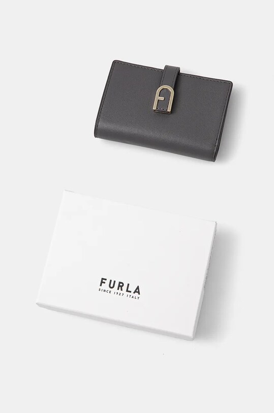 Furla portfel skórzany szary WP00401.BX2045.2269S