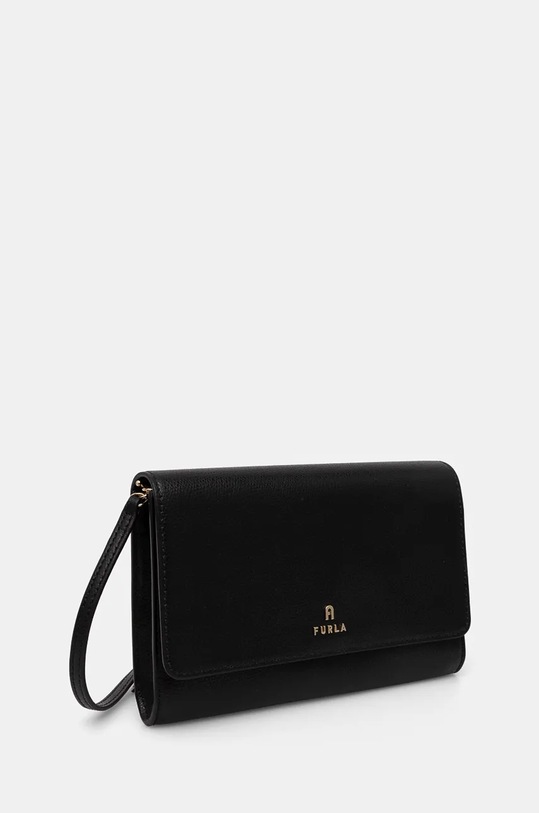 Furla kopertówka skórzana WE00675.ARE000.O6000 czarny AW24