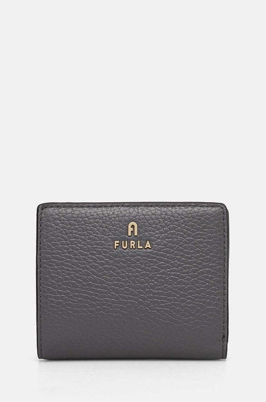 Шкіряний гаманець Furla лицьова шкіра сірий WP00307.HSF000.2269S
