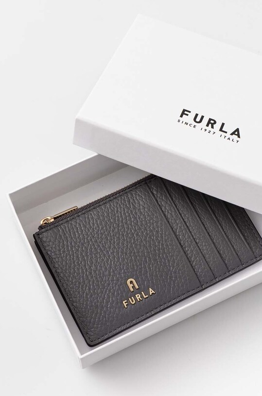 Kiegészítők Furla bőr pénztárca WP00310.HSF000.2269S szürke