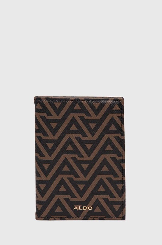 Etui za putovnicu Aldo VACAYHOLDER Planet friendly smeđa VACAYHOLDER.900