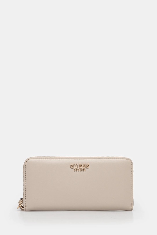 Peňaženka Guess LAUREL jednofarebný béžová SWVC85.00146