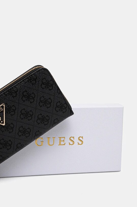 Guess portfel LAUREL czarny SWSG85.00146