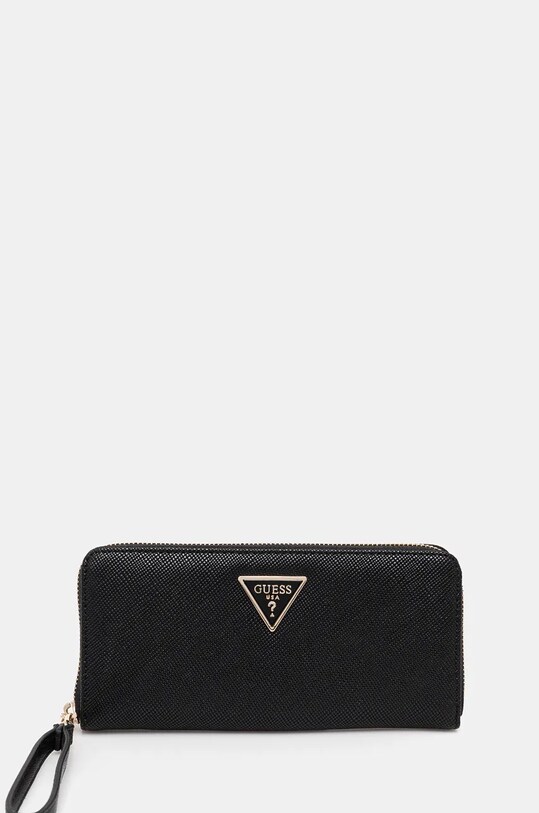 Гаманець Guess LAUREL імітація лицьової шкіри чорний SWZG85.00146