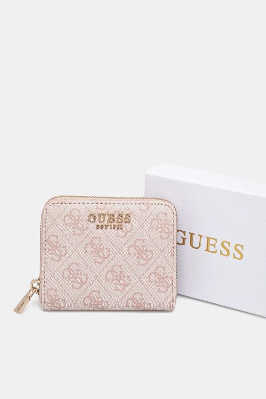 Guess portfel LAUREL różowy SWSG85.00137