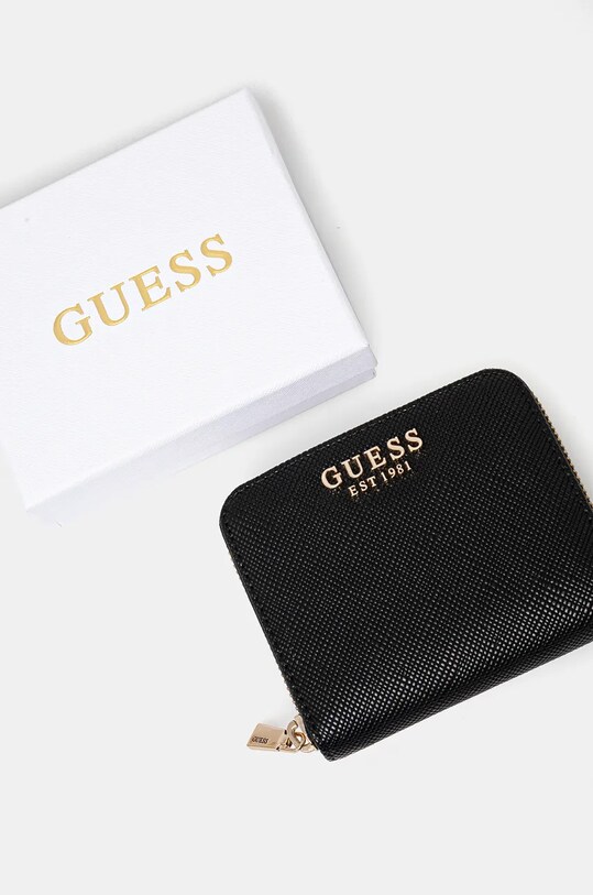 Guess portfel LAUREL czarny SWZG85.00137